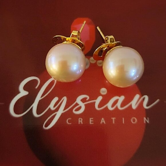 Brilliant Luster Edison Pearl Earrings โ AAAA Quality | Certified Authentic - Picture 7 of 7
